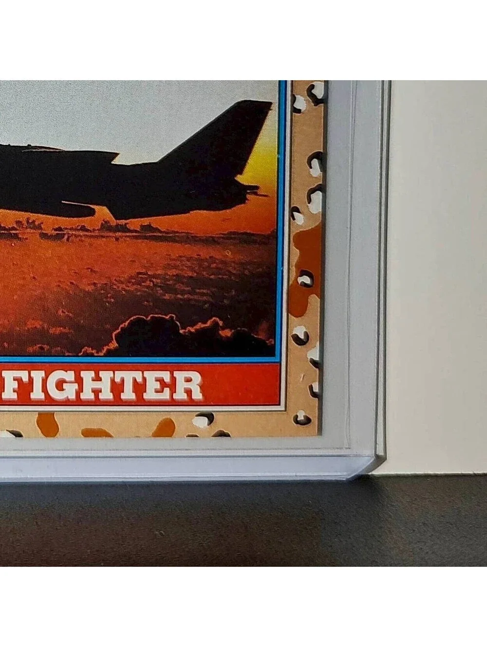 F-14 Fighter 1991 Topps Desert Storm #110 Card